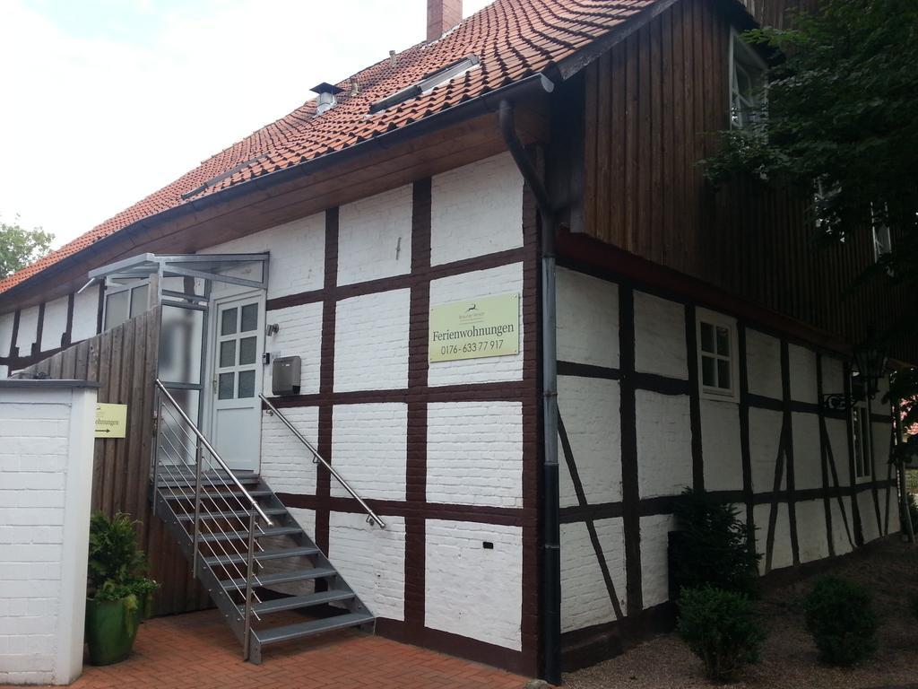 Apartment Brauner Hirsch 첼레 외부 사진