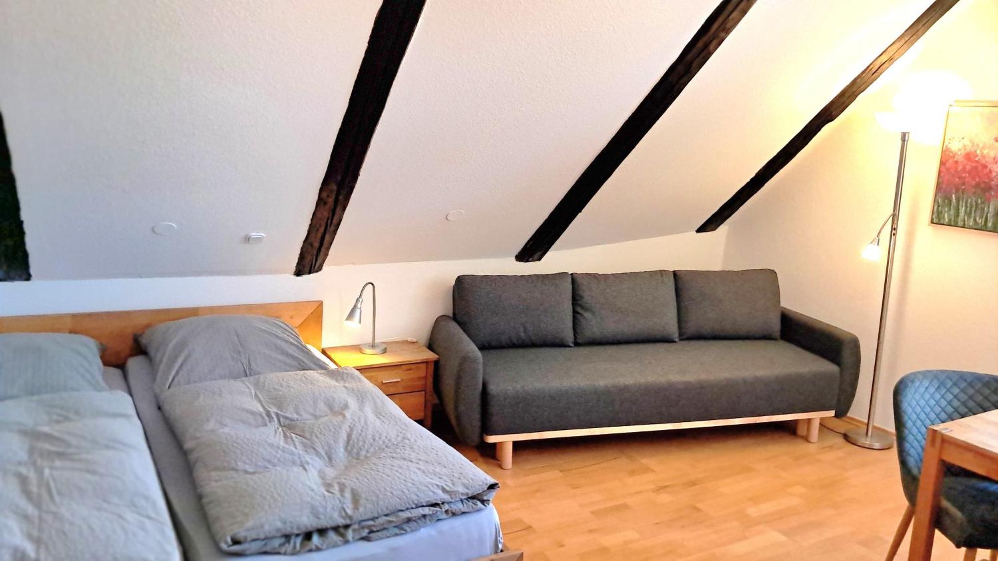 Apartment Brauner Hirsch 첼레 외부 사진
